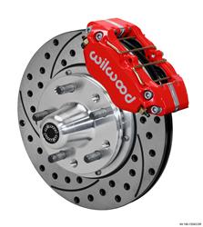 Wilwood DynaPro Dust-Boot Pro Series Front Brake Kits for 1965-1969 MUSTANG - 140-13343-DR
