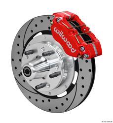 Wilwood DynaPro Dust-Boot Big Brake Front Brake Kits for 1965-1969 MUSTANG - 140-13344-DR