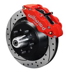 Wilwood Forged Narrow Superlite 6R Big Brake Front Brake Kits for 1959-1967 GALAXIE, 1962-1968 GALAXIE 500 - 140-13630-DR