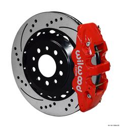 Wilwood AERO4 Big Brake Rear Brake Kits for 2014-2019 CORVETTE - 140-13698-DR