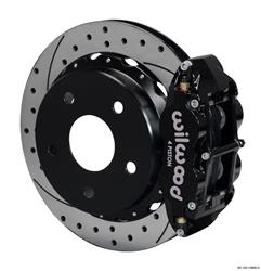 Wilwood Forged Narrow Superlite 4R Big Brake Rear Parking Brake Kits for 1966-1977 BRONCO - 140-13731-D