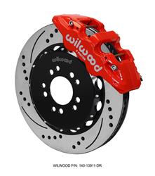 Wilwood AERO6 Big Brake Front Brake Kits for 2014-2019 CORVETTE - 140-13911-DR