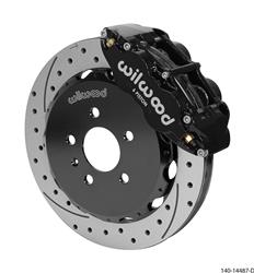 Wilwood Forged Narrow Superlite 6R Big Brake Front Brake Kits for 2002-2009 A4 - 140-14487-D