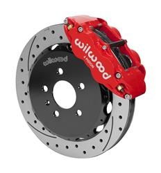 Wilwood Forged Narrow Superlite 6R Big Brake Front Brake Kits for 2002-2009 A4 - 140-14487-DR