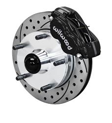 Wilwood Forged Dynalite Pro Series Front Disc Brake Kits for 1950-1953 TD, 1954-1955 TF - 140-15020-D