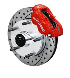 Wilwood Forged Dynalite Pro Series Front Disc Brake Kits for 1950-1953 TD, 1954-1955 TF - 140-15020-DR