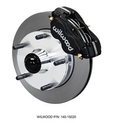 Wilwood Forged Dynalite Pro Series Front Disc Brake Kits for 1950-1953 TD, 1954-1955 TF - 140-15020