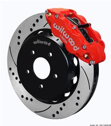 Wilwood Forged Narrow Superlite 6R Dust-Seal Big Brake Front Brake Kits for 2004-2006 GTO - 140-15408-DR