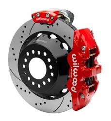 Wilwood AERO4 Rear Electronic Parking Brake Kits 140-16167-DR