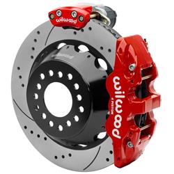 Wilwood AERO4 Rear Electronic Parking Brake Kits 140-16173-DR