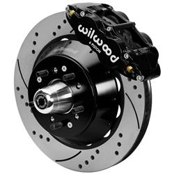 Wilwood Forged Narrow Superlite 6R Big Brake Front Brake Kits for 1970-1973 MUSTANG - 140-16496-D