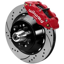 Wilwood Forged Narrow Superlite 6R Big Brake Front Brake Kits for 1970-1973 MUSTANG - 140-16496-DR