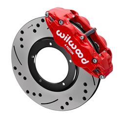 Wilwood Forged Narrow Superlite 4R Big Brake Front Brake Kits for 1984-1989 911 - 140-16681-DR