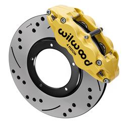 Wilwood Forged Narrow Superlite 4R Big Brake Front Brake Kits for 1984-1989 911 - 140-16681-DY