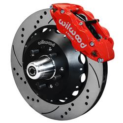 Wilwood Forged Narrow Superlite 6R Big Brake Front Brake Kits 140-16909-DR