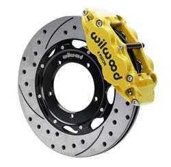 Wilwood Forged Narrow Superlite 4R Big Brake Front Brake Kits for 1969-1989 911 - 140-16937-DY