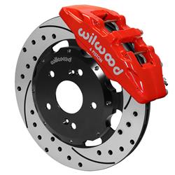 Wilwood Forged DynaPro 6 Big Brake Front Brake Kits for 2002-2006 RSX - 140-17519-DR