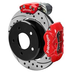 Wilwood Forged Dynalite Rear Electronic Parking Brake Kits for 1988-1998 C1500 - 140-18043-DR