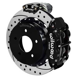 Wilwood Forged Narrow Superlite 4R Big Brake Rear Electronic Parking Brake Kits for 1988-1998 C1500 - 140-18044-D