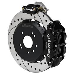 Wilwood Forged Narrow Superlite 4R-MC4 Big Brake Rear Parking Brake Kits for 1989-1998 240SX - 140-18271-D