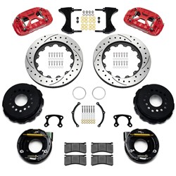 Wilwood Forged XRS4R Big Brake Rear Parking Disc Brake Kits 140-18294-DR