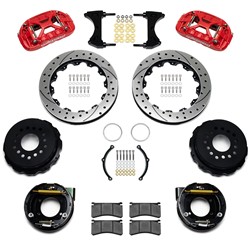 Wilwood Forged XRS4R Big Brake Rear Parking Disc Brake Kits 140-18297-DR