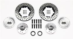 Wilwood Forged Billet Aluminum Brake Hub Assemblies for 1975-1980 GRANADA, MONARCH - 140-2261-D