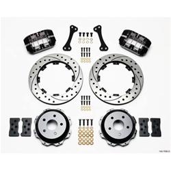 Wilwood DynaPro Rear Brake Kits for OE Parking Brakes for 2002-2005 IMPREZA - 140-7006-D