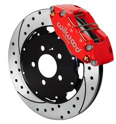 Wilwood DynaPro Radial Big Brake Front Hat Kits for 2000-2005 GOLF - 140-8276-DR