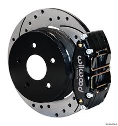 Wilwood DynaPro Radial Rear Brake Kits for OE Parking Brakes for 2004-2006 GTO - 140-8754-D
