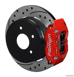 Wilwood DynaPro Radial Rear Brake Kits for OE Parking Brakes for 2004-2006 GTO - 140-8754-DR