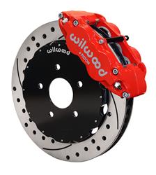 Wilwood Forged Narrow Superlite 6R Big Brake Front Brake Kits for 2003-2009 350Z, 2003-2007 G35 - 140-9190-DR