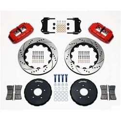 Wilwood Forged Narrow Superlite 6R Big Brake Front Brake Kits for 2003-2009 350Z, 2003-2007 G35 - 140-9192-DR