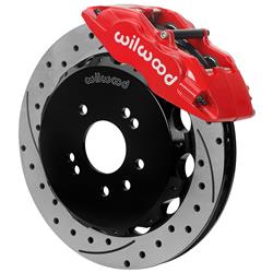 Wilwood Forged Superlite 4 Big Brake Front Disc Brake Kits for 1989-1998 240SX - 140-9194-DR