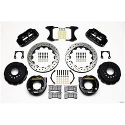 Wilwood Forged Narrow Superlite 4R Big Brake Rear Parking Brake Kits 140-9215-D