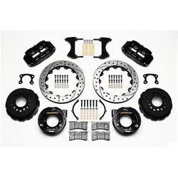 Wilwood Forged Narrow Superlite 4R Big Brake Rear Parking Brake Kits 140-9220-D