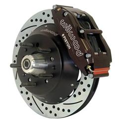 Wilwood Forged Narrow Superlite 6R Big Brake Front Brake Kits for 1974-1978 MUSTANG II, 1971-1978 PINTO - 140-9802