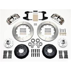 Wilwood Forged Narrow Superlite 6R Big Brake Front Brake Kits for 1974-1978 MUSTANG II, 1971-1978 PINTO - 140-9802-P