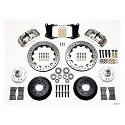 Wilwood Forged Narrow Superlite 6R Big Brake Front Brake Kits for 1967-1972 CAMARO, 1967-1968 CHEVY II, 1969-1972 NOVA - 140-9803-DP