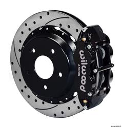 Wilwood Forged Narrow Superlite 4R Big Brake Rear Parking Brake Kits for 1998-2002 CAMARO, FIREBIRD - 140-9830-D