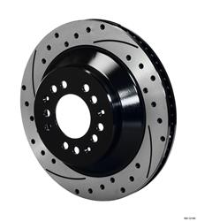 Wilwood SRP Drilled Performance Brake Rotors 160-12190-BK