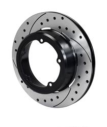 Wilwood SRP Drilled Performance Brake Rotors 160-12890-BK