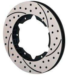 Wilwood SRP Drilled Performance Brake Rotors 160-7100-BK