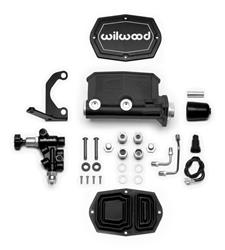 Wilwood Aluminum Tandem Compact Master Cylinder Kits 261-14963-BK