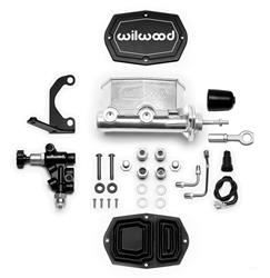 Wilwood Aluminum Tandem Compact Master Cylinder Kits for 1964-1972 MUSTANG - 261-15666-P