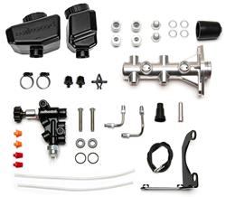 Wilwood Remote Tandem Master Cylinder Kits with GM-Style Angled Reservoirs 261-16962-P