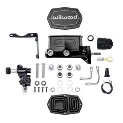 Wilwood Aluminum Tandem Compact Master Cylinder Kits 261-17319-BK