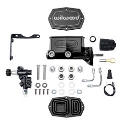 Wilwood Aluminum Tandem Compact Master Cylinder Kits 261-17796-BK