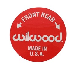 Wilwood Brake Proportioning Valve Decals 400-4979