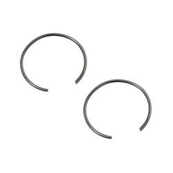 WISECO CW18 cir clip pair 18mm retainer clips round wire wrist gudeon pin locks
